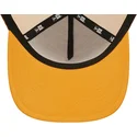 cappelli-curva-arancia-snapback-a-frame-tonal-mesh-dei-new-york-yankees-mlb-di-new-era