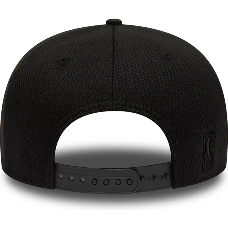 cappelli-piatta-nero-snapback-9fifty-print-infill-dei-brooklyn-nets-nba-di-new-era