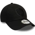 cappellino-curvo-nero-regolabile-9forty-cotone-della-league-of-ireland-premier-division-di-new-era
