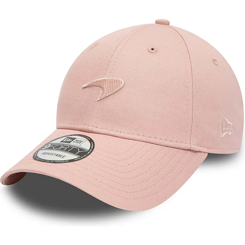 cappelli-curva-rosa-cinghia-regolabile-9forty-seasonal-dei-mclaren-racing-formula-1-di-new-era