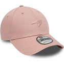 new-era-curved-brim-pink-logo-9forty-seasonal-mclaren-racing-formula-1-pink-adjustable-cap