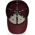 mutzen-gebogen-rot-angepasst-granate-39thirty-league-essential-der-new-york-yankees-mlb-von-new-era