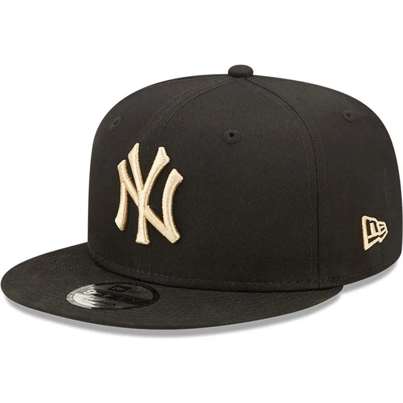 mutzen-flach-schwarz-snapback-9fifty-league-essential-der-new-york-yankees-mlb-von-new-era
