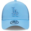 mutzen-gebogen-blau-snapback-a-frame-tonal-mesh-der-los-angeles-dodgers-mlb-von-new-era