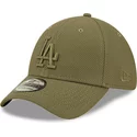 new-era-curved-brim-green-logo-39thirty-diamond-era-los-angeles-dodgers-mlb-green-fitted-cap