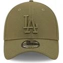 cappellino-curvo-verde-aderente-con-logo-verde-39thirty-diamond-era-dei-los-angeles-dodgers-mlb-di-new-era
