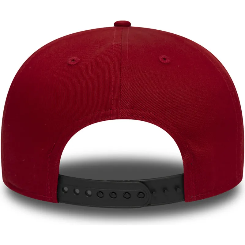cappelli-piatta-rosso-snapback-9fifty-colour-block-dei-new-york-yankees-mlb-di-new-era