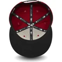 cappellino-piatto-rosso-e-nero-snapback-9fifty-colour-block-dei-new-york-yankees-mlb-di-new-era