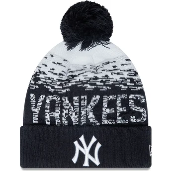 Berretto blu navy con pompon Sport dei New York Yankees MLB di New Era