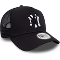 cappelli-curva-blu-marino-snapback-a-frame-team-camo-infill-dei-new-york-yankees-mlb-di-new-era