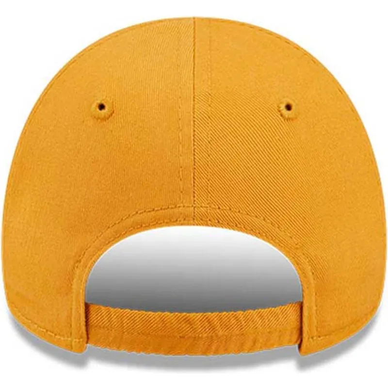 cappelli-curva-arancia-cinghia-regolabile-per-bambino-pequeno-9forty-league-essential-dei-new-york-yankees-mlb-di-new-era