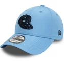 cappellino-curvo-blu-regolabile-9forty-historic-logo-di-new-era