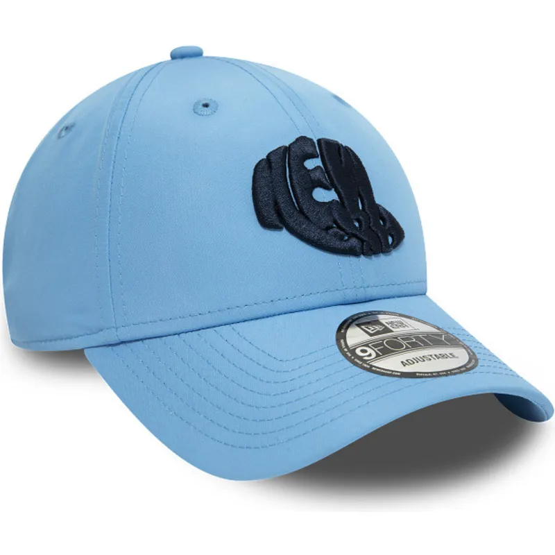 cappelli-curva-blu-cinghia-regolabile-9forty-di-new-era