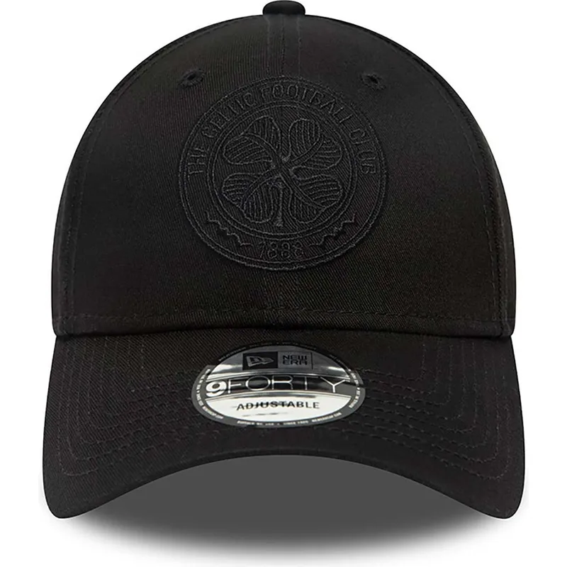 cappelli-curva-nero-cinghia-regolabile-9forty-dei-celtic-football-club-scottish-premiership-di-new-era cappelli-curva-nero-cinghia-regolabile-9forty-dei-celtic-football-club-scottish-premiership-di-new-era