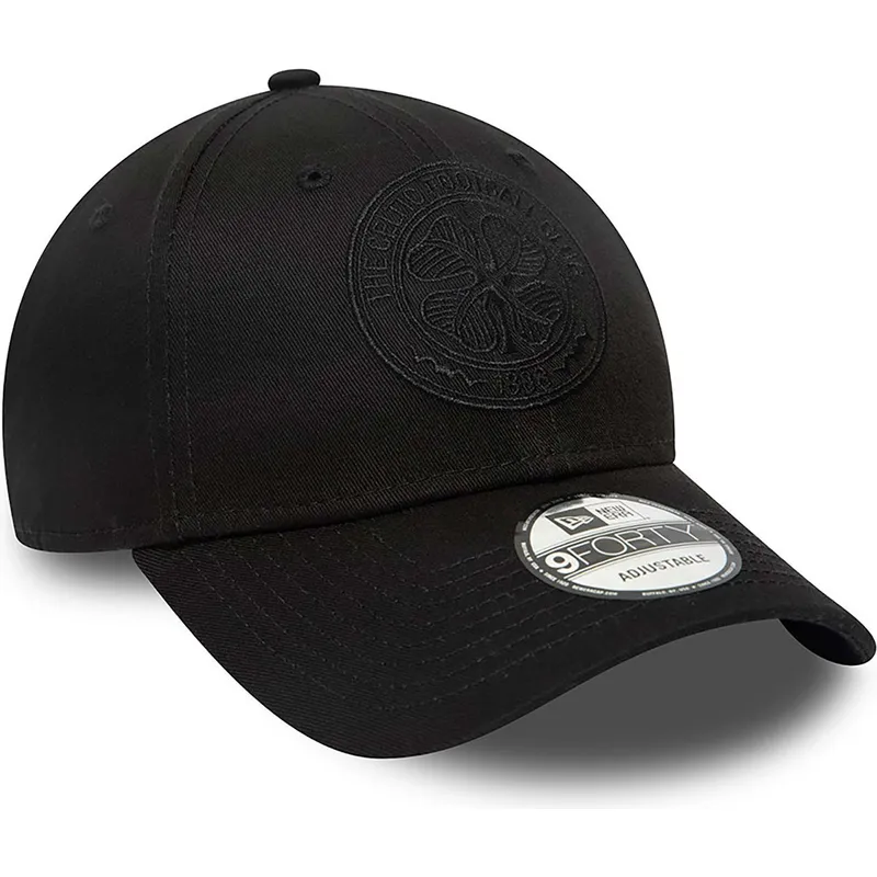 cappelli-curva-nero-cinghia-regolabile-9forty-dei-celtic-football-club-scottish-premiership-di-new-era cappelli-curva-nero-cinghia-regolabile-9forty-dei-celtic-football-club-scottish-premiership-di-new-era