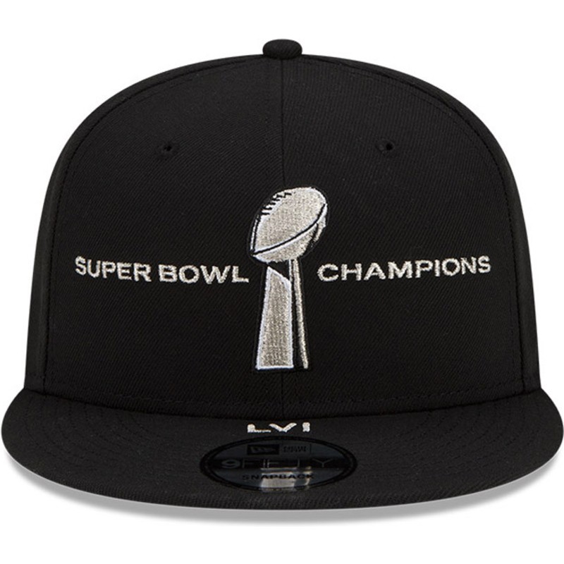 new-era-flat-brim-9fifty-parade-super-bowl-champions-lvi-2022-los-angeles-rams-nfl-black-snapback-cap