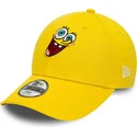mutzen-gebogen-gelb-verstellbares-band-fur-kinder-9forty-der-bob-esponja-bob-esponja-von-new-era