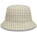 cappello-beige-da-donna-tapered-gingham-di-new-era
