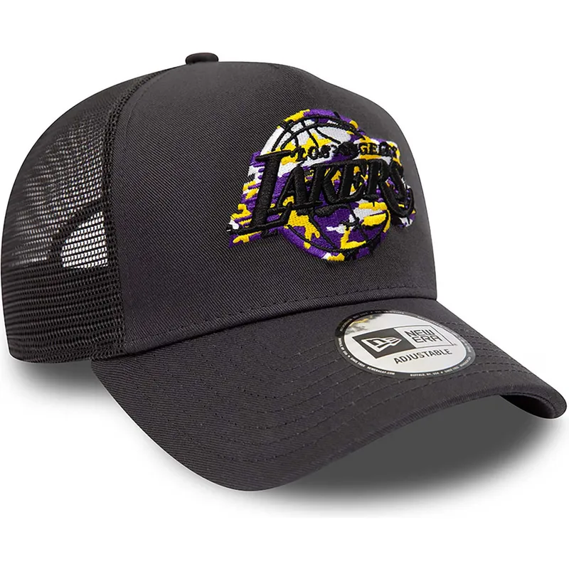 mutzen-gebogen-grau-snapback-a-frame-team-camo-infill-der-los-angeles-lakers-nba-von-new-era