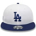 cappellino-piatto-bianco-e-blu-snapback-9fifty-crown-patches-dei-los-angeles-dodgers-mlb-di-new-era