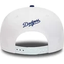 cappellino-piatto-bianco-e-blu-snapback-9fifty-crown-patches-dei-los-angeles-dodgers-mlb-di-new-era