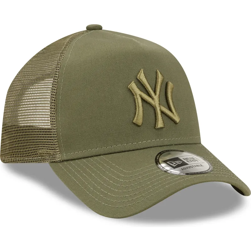 cappelli-curva-verde-snapback-a-frame-tonal-mesh-dei-new-york-yankees-mlb-di-new-era