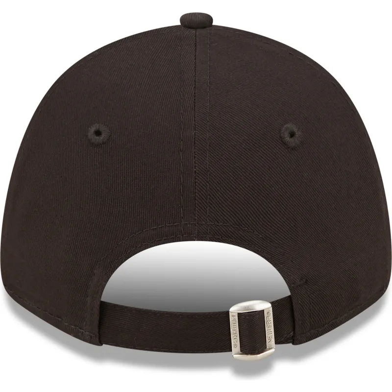 cappelli-curva-nero-cinghia-regolabile-per-bambino-rosa-9forty-league-essential-dei-new-york-yankees-mlb-di-new-era