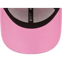 cappellino-curvo-rosa-regolabile-per-bambino-9forty-league-essential-dei-new-york-yankees-mlb-di-new-era
