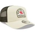 cappelli-curva-beige-snapback-a-frame-di-new-era