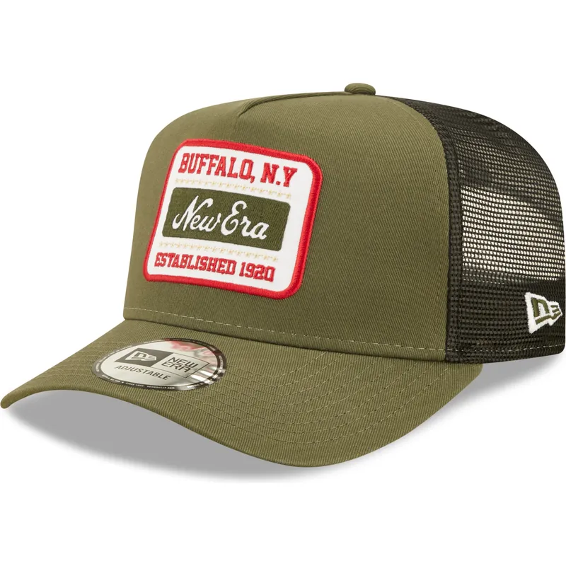 cappelli-curva-verde-snapback-a-frame-di-new-era