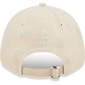 new-era-curved-brim-9forty-linen-new-york-yankees-mlb-beige-adjustable-cap