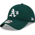 cappellino-verde-regolabile-9twenty-league-essential-degli-oakland-athletics-mlb-di-new-era