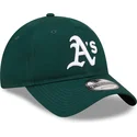 cappellino-verde-regolabile-9twenty-league-essential-degli-oakland-athletics-mlb-di-new-era