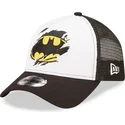 cappellino-trucker-nero-e-bianco-per-bambino-a-frame-di-batman-dc-comics-di-new-era