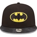 cappello-snapback-nero-piatto-per-bambino-9fifty-di-batman-dc-comics-di-new-era