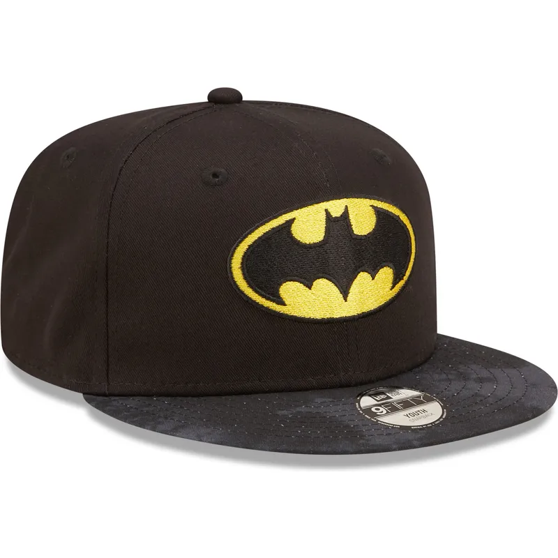 cappelli-piatta-nero-snapback-per-bambino-9fifty-dei-batman-dc-comics-di-new-era cappelli-piatta-nero-snapback-per-bambino-9fifty-dei-batman-dc-comics-di-new-era