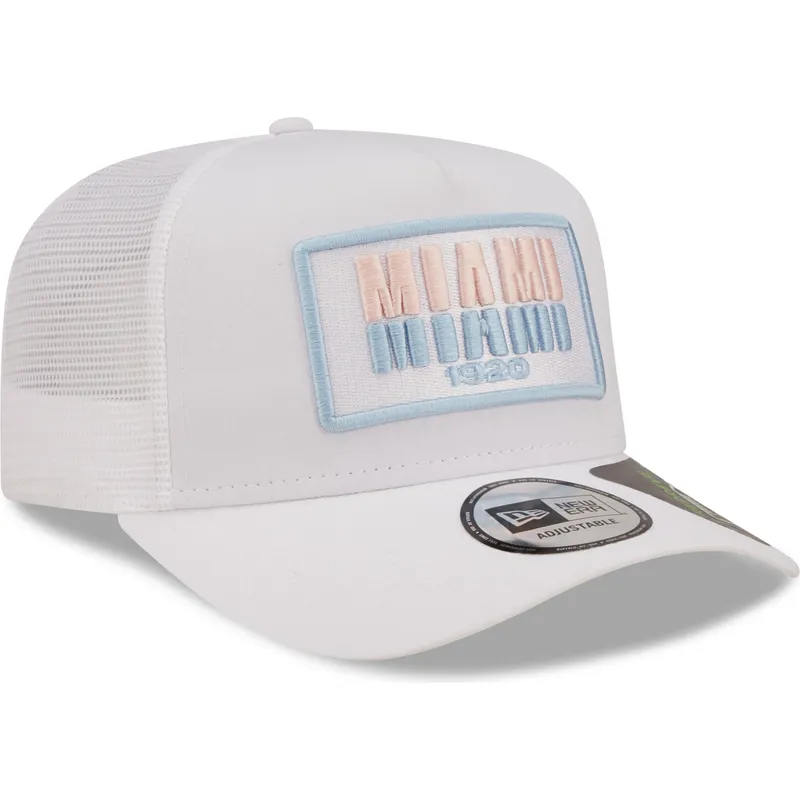 cappelli-curva-bianco-snapback-a-frame-di-new-era