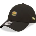 cappello-curvo-nero-regolabile-good-burger-good-life-9forty-food-icon-di-new-era