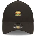 cappello-curvo-nero-regolabile-good-burger-good-life-9forty-food-icon-di-new-era