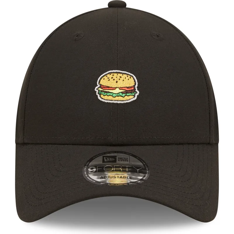 cappelli-curva-nero-cinghia-regolabile-9forty-di-new-era