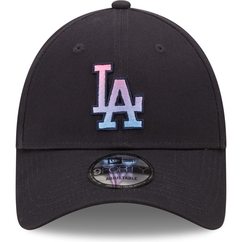 new-era-curved-brim-9forty-gradient-infill-los-angeles-dodgers-mlb-navy-blue-adjustable-cap