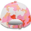 mutzen-gebogen-rosa-verstellbares-band-9forty-all-over-print-seasonal-der-new-york-yankees-mlb-von-new-era