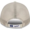 cappelli-curva-beige-cinghia-regolabile-a-frame-home-field-dei-los-angeles-dodgers-mlb-di-new-era