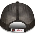 cappelli-curva-nero-cinghia-regolabile-a-frame-home-field-dei-chicago-bulls-nba-di-new-era