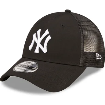 Czarna regulowana czapka trucker A Frame Home Field New York Yankees MLB od New Era