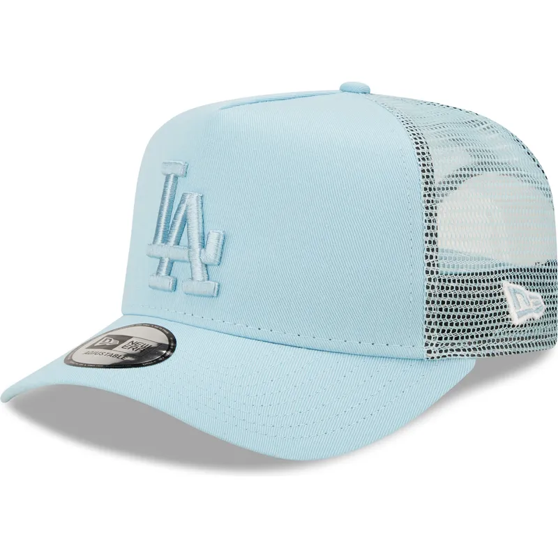 cappelli-curva-blu-snapback-a-frame-tonal-mesh-dei-los-angeles-dodgers-mlb-di-new-era