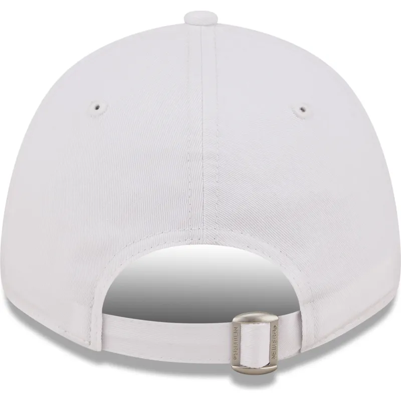 cappelli-curva-bianco-cinghia-regolabile-rosa-9forty-league-essential-dei-new-york-yankees-mlb-di-new-era cappelli-curva-bianco-cinghia-regolabile-rosa-9forty-league-essential-dei-new-york-yankees-mlb-di-new-era