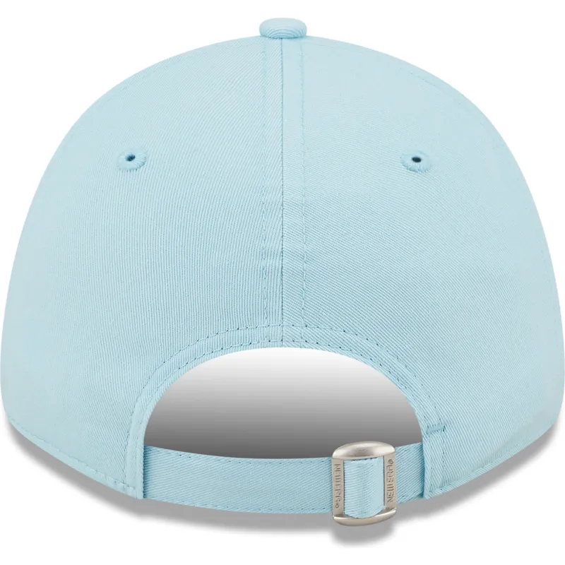 cappelli-curva-blu-cinghia-regolabile-claro-9forty-league-essential-dei-new-york-yankees-mlb-di-new-era