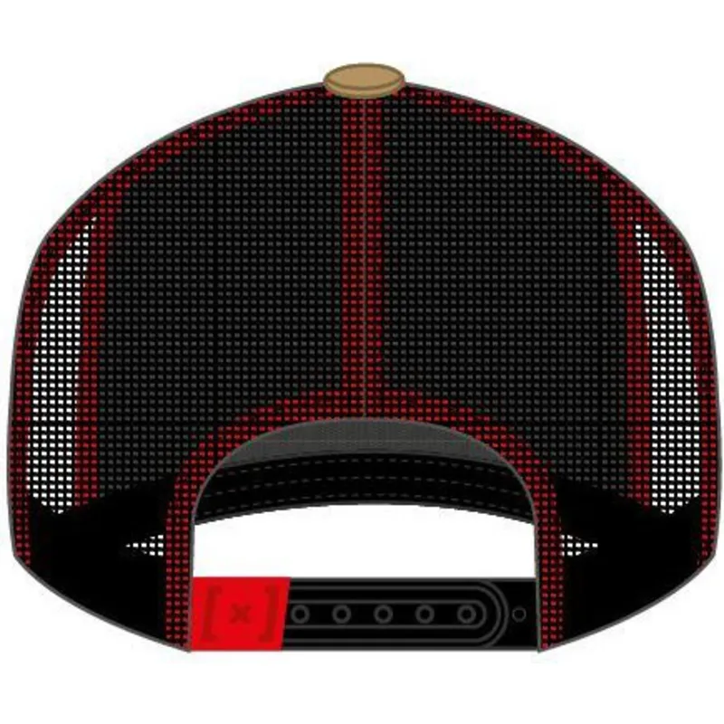 mutzen-flach-braun-snapback-mickey-mouse-disney-von-capslab mutzen-flach-braun-snapback-mickey-mouse-disney-von-capslab