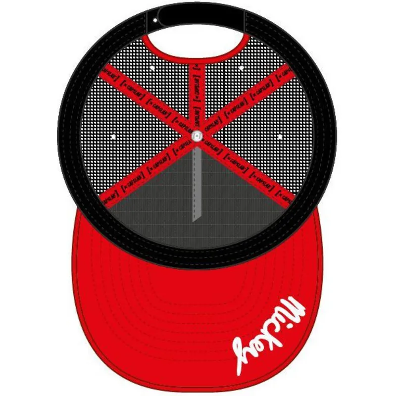 cappelli-piatta-marrone-snapback-mickey-mouse-disney-di-capslab